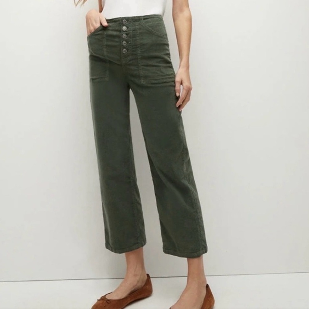 Veronica Beard Crosbie Cordoroy Crop